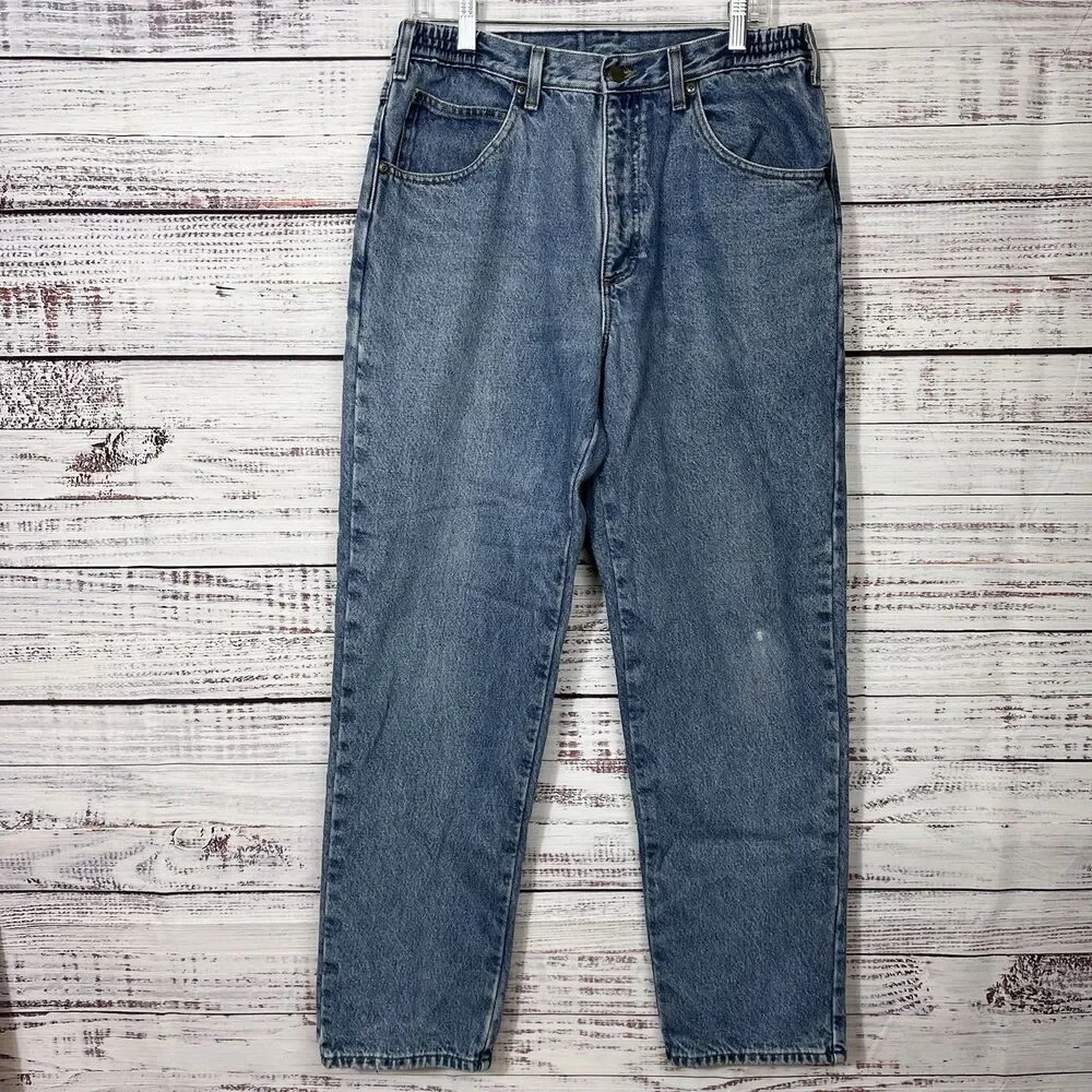 Vintage LL Bean Mens 34x32 Double L Classic Fit Flannel Lined Denim Jeans